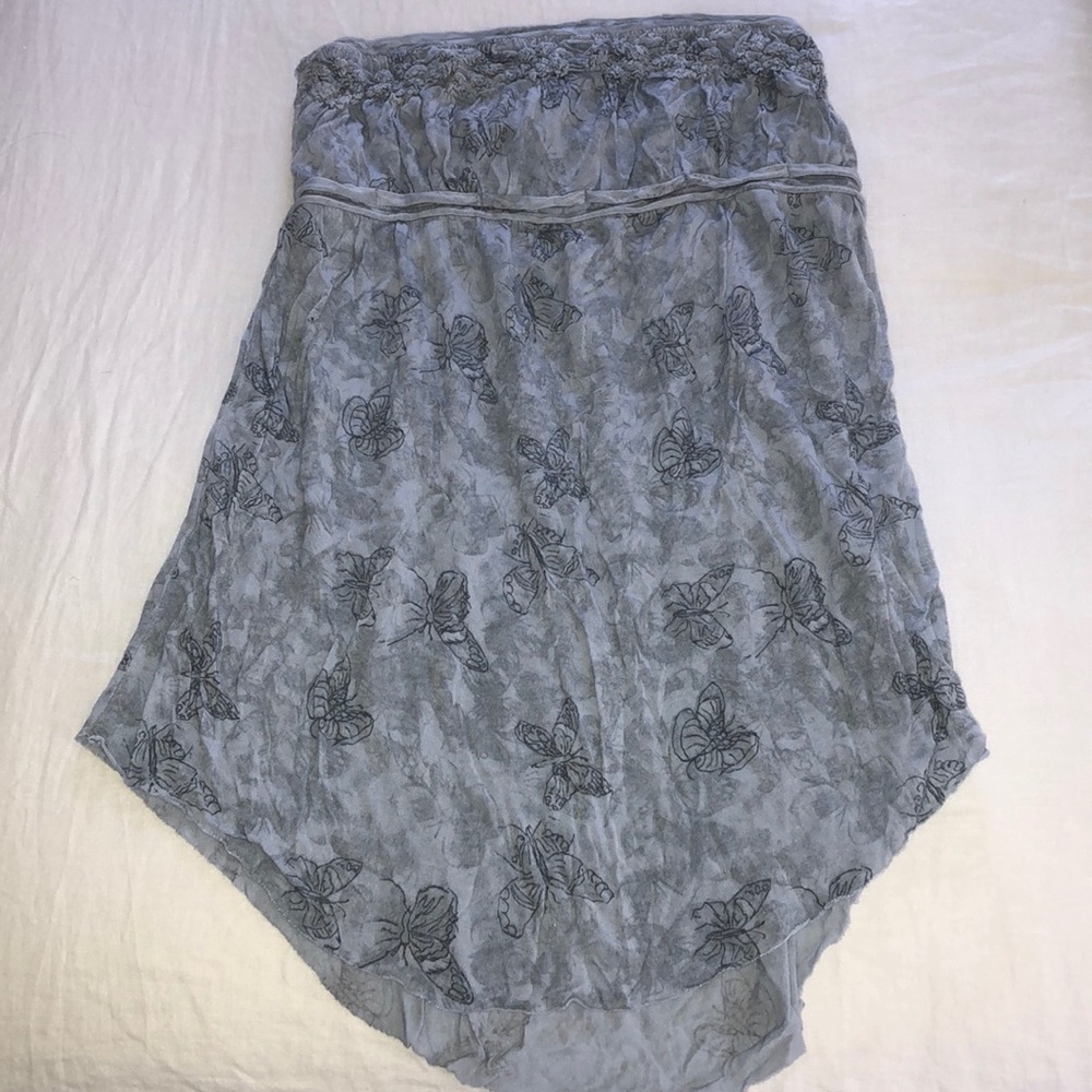 Free people strapless summer top